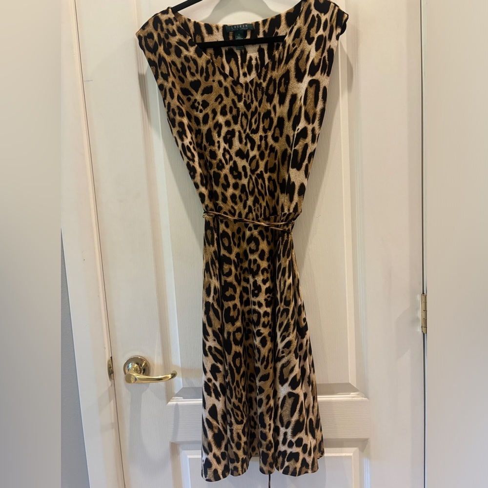 Ralph Lauren Animal Print Dress